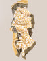 Shawl in printed cotton gauze